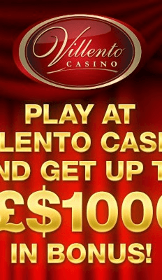 Villento Casino™ CA Screenshot